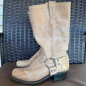 Frye Boots Dusty Rose Harness